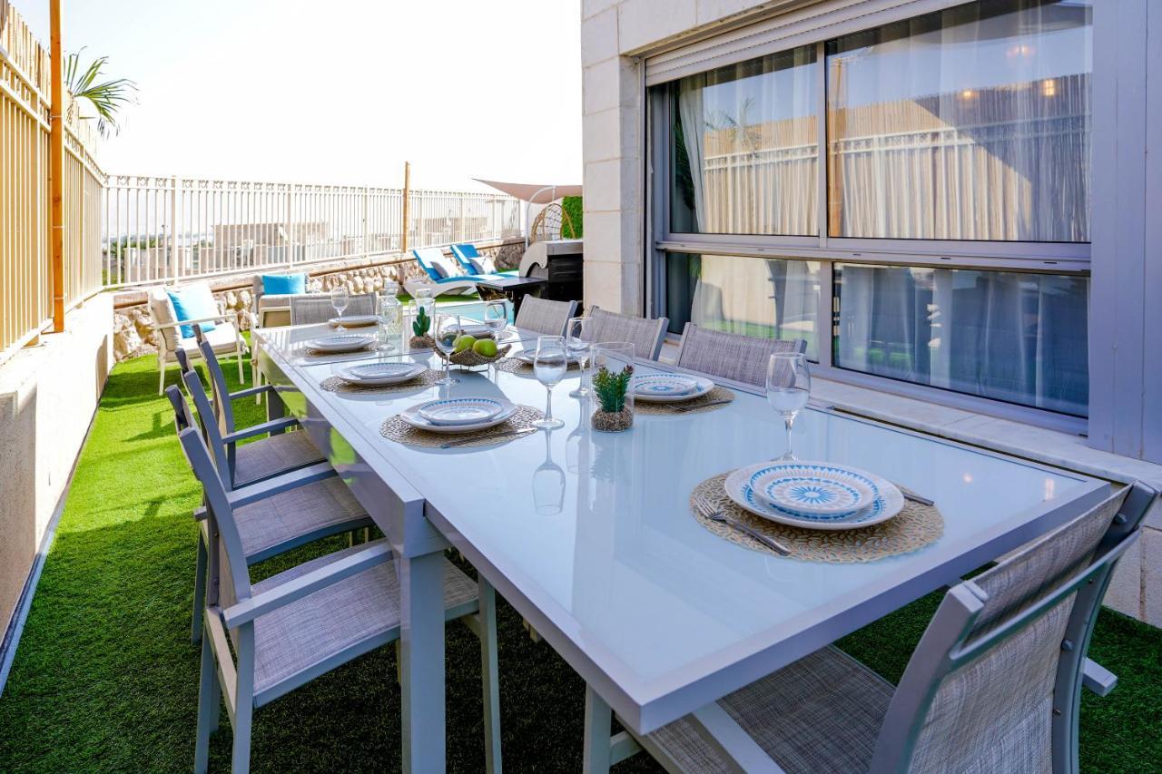 Ferienwohnung YalaRent Morning Star-Garden- Families only Eilat Exterior foto